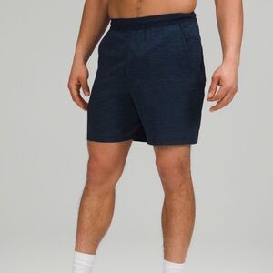 Lululemon navy pace breaker short S